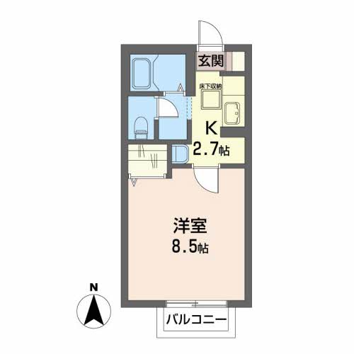 フラワー庄太　１０２号室