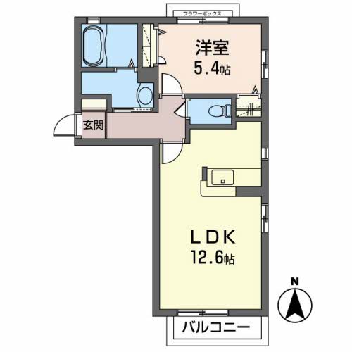 ウィル　クレールIII ２０３号室