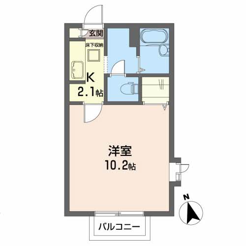 KSフラットA　１０１号室