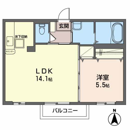 ウィル　クレールⅢ　１０２号室