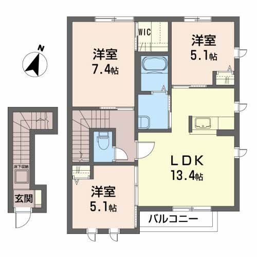 プロスペレジャルダンD　202号室