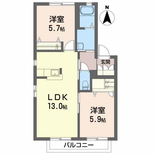 ハイツ・サンリリィ　201号室