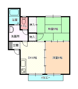 メゾン棟林A棟　１０３号室