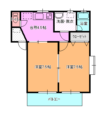 モール・ワコーA　２０２号室