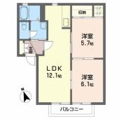 ラルジュ・コートⅠ　２０３ サムネイル1