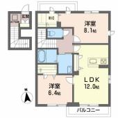 シャーメゾン下原　２０５号室 サムネイル1