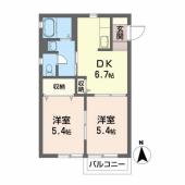 ルピナスK　２０１号室 サムネイル1