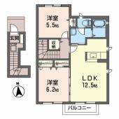 メゾン　ケイワA　201号室 サムネイル1