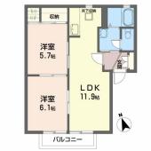 ラルジュ・コートⅠ　102号室 サムネイル1