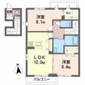シャーメゾン下原　201号室 サムネイル1