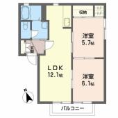 ラルジュ・コートⅠ　201号室 サムネイル1